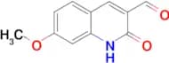 7-Methoxy-2-oxo-1,2-dihydro-quinoline-3-carbaldehyde
