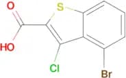 4-Bromo-3-chloro-1-benzothiophene-2-carboxylic acid