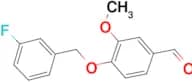 4-[(3-Fluorobenzyl)oxy]-3-methoxybenzaldehyde