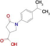 1-(4-Isopropylphenyl)-5-oxo-3-pyrrolidinecarboxylic acid
