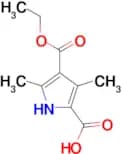 4-(Ethoxycarbonyl)-3,5-dimethyl-1H-pyrrole-2-carboxylic acid
