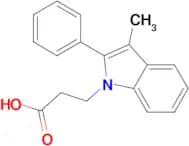 3-(3-Methyl-2-phenyl-indol-1-yl)-propionic acid