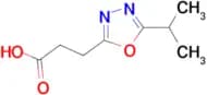 3-(5-Isopropyl-1,3,4-oxadiazol-2-yl)propanoic acid