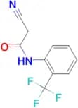 2-Cyano-N-[2-(trifluoromethyl)phenyl]acetamide