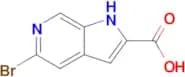 5-Bromo-1H-pyrrolo[2,3-c]pyridine-2-carboxylic acid