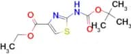 Ethyl 2-(tert-Butoxycarbonylamino)-thiazole-4-carboxylate