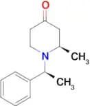 (R)-2-Methyl-1-((S)-1-phenylethyl)piperidin-4-one