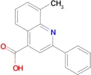 8-Methyl-2-phenylquinoline-4-carboxylic acid