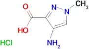 4-Amino-1-methyl-1H-pyrazole-3-carboxylic acid hydrochloride