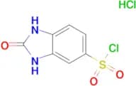 2,3-Dihydro-2-oxo-1H-benzimidazole-5-sulfonyl chloride hydrochloride