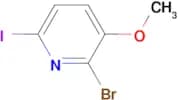 2-Bromo-6-iodo-3-methoxypyridine