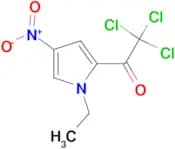 2,2,2-Trichloro-1-(1-ethyl-4-nitro-1H-pyrrol-2-yl)-ethanone