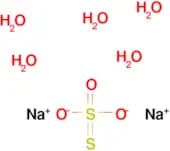 Sodium thiosulfate pentahydrate