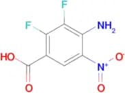 4-Amino-2,3-difluoro-5-nitrobenzoic acid