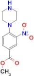3-Nitro-4-piperazin-1-yl-benzoic acid methyl ester