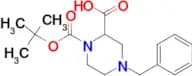 4-Benzyl-1-(tert-butoxycarbonyl)piperazine-2-carboxylic acid