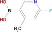 2-Fluoro-4-methylpyridine-5-boronic acid