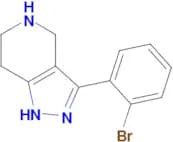 3-(2-Bromophenyl)-4,5,6,7-tetrahydro-2H-pyrazolo[4,3-c]pyridine