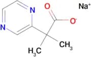 Sodium 2-methyl-2-(pyrazin-2-yl)propanoate