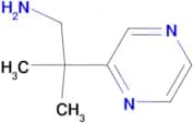 2-Methyl-2-(pyrazin-2-yl)propan-1-amine