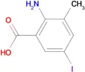 2-Amino-5-iodo-3-methylbenzoic acid