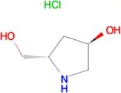 (3R,5S)-5-Hydroxymethyl-3-pyrrolidinolhydrochloride