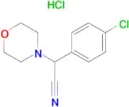 2-(4-Chlorophenyl)-2-morpholinoacetonitrile hydrochloride