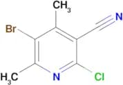 5-Bromo-2-chloro-4,6-dimethylnicotinonitrile
