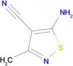 5-Amino-3-methyl-isothiazole-4-carbonitrile