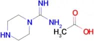 Piperazine-1-carboxamidinium acetate