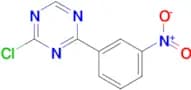 2-Chloro-4-(3-nitro-phenyl)-[1,3,5]-triazine