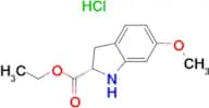 (S)-6-Methoxy-indoline-2-carboxylic acid ethylester hydrochloride