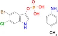 5-Bromo-6-chloro-3-indolyl phosphate p-toluidine salt