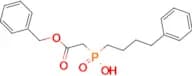 Benzyl [hydroxy-(4-phenyl-butyl)-phosphinoyl]-acetate