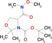 (R)-3-Boc-4-(Methoxymethylcarbamoyl)-2,2-dimethyloxazolidine
