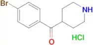 4-(4-Bromobenzoyl)piperidine hydrochloride