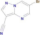 6-Bromo-3- cyano-pyrazolo[1,5-a]pyrimidine