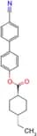 4′-Cyanobiphenyl-4-yl trans-4-ethyl-cyclohexanecarboxylate