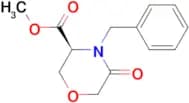 Methyl (S)-4-benzyl-5-oxo-morpholine-3-carboxylate