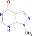 1-Methyl-1H-pyrazolo[3,4-d]pyrimidin-4-ol