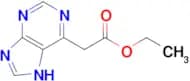 Ethyl (9H-purin-6-yl)acetate