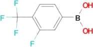 3-Fluoro-4-trifluoromethylphenyl boronic acid
