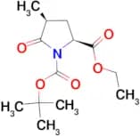 (2S,4S)-1-Boc-4-methyl-5-oxopyrrolidine-2-carboxylic acid ethyl ester