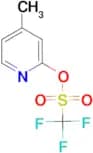 4-Methyl-2-pyridyl Trifluoromethanesulfonate