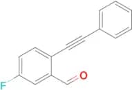 5-Fluoro-2-(phenylethynyl)benzaldehyde