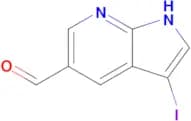 3-Iodo-1H-pyrrolo[2,3-b]pyridine-5-carbaldehyde