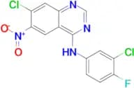 7-Chloro-N-(3-chloro-4-fluorophenyl)-6-nitroquinazolin-4-amine