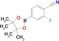 2-Fluoro-4-(4,4,5,5-tetramethyl-1,3,2-dioxaborolan-2-yl)benzonitrile