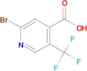 2-Bromo-5-(trifluoromethyl)isonicotinic acid
