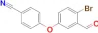 4-(4-Bromo-3-formylphenoxy)benzonitrile